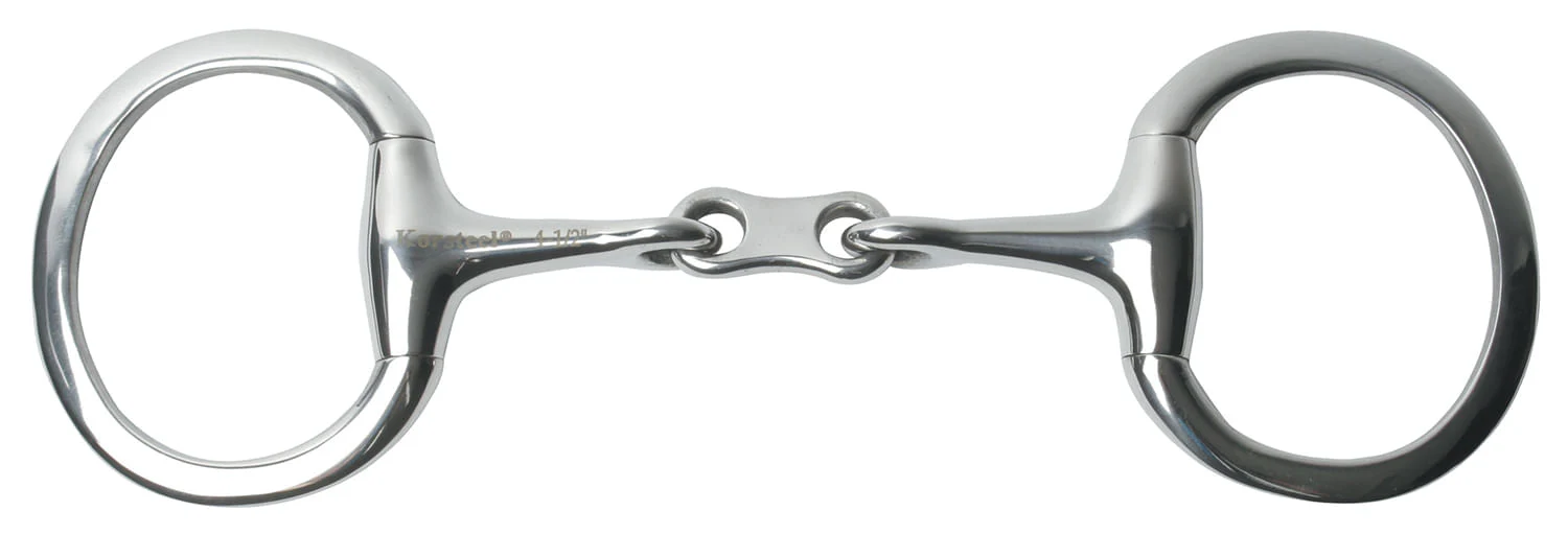Korsteel French Link Eggbutt Snaffle Bit, 5" - Image 2
