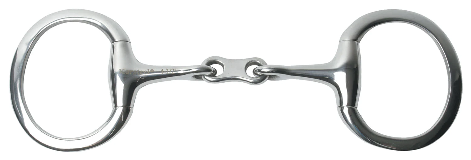 Korsteel French Link Eggbutt Snaffle Bit, 5" - Image 1