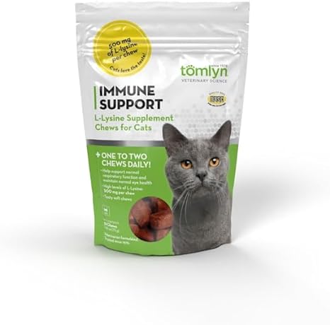 L-Lysine Immune Support Chews for Cats, 30 count - Image 1