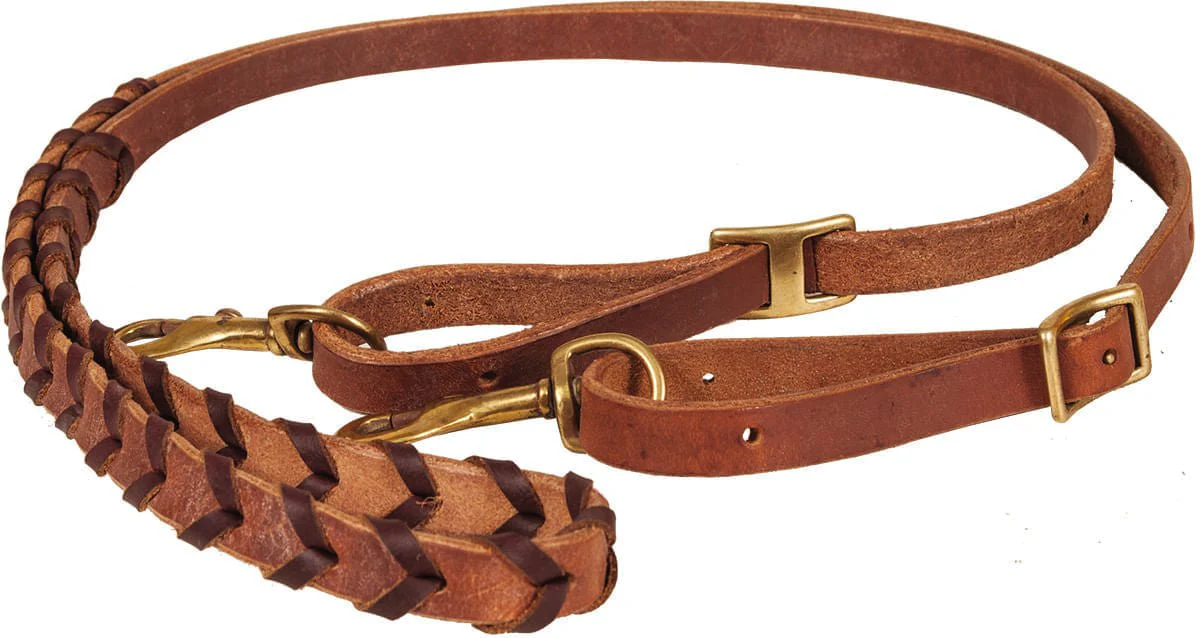 Laced Barrel Rein - Image 1