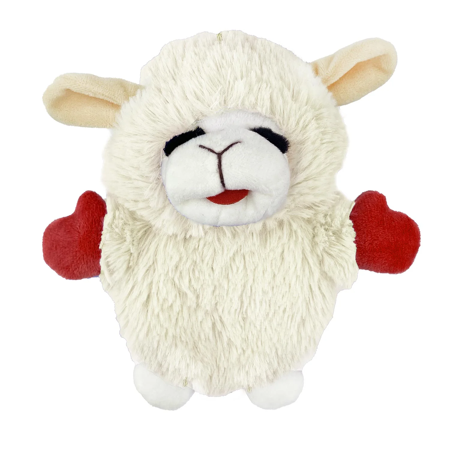 Lamb Chop, Crinkle Plush Dog Toy 6" - Image 1