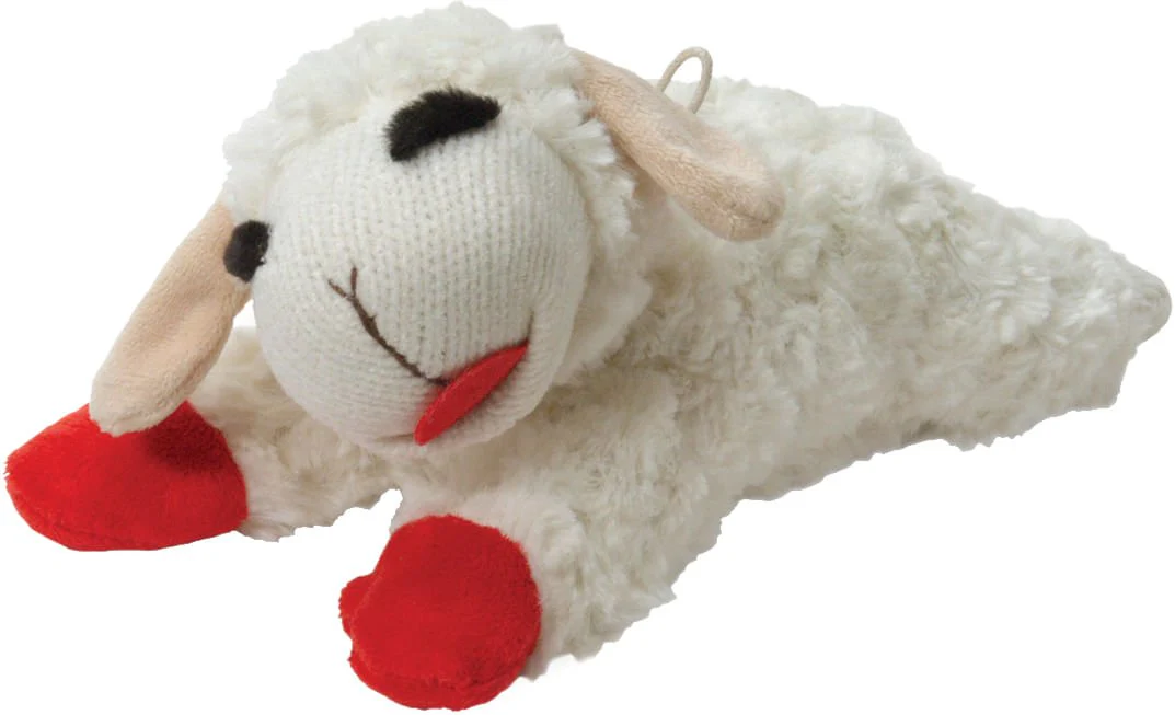 Lamb Chop Plush Dog Toys - Image 1