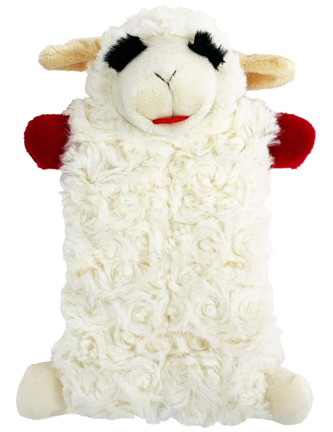 Lamb Chop Squeaker Mat Plush Dog Toy - Image 1