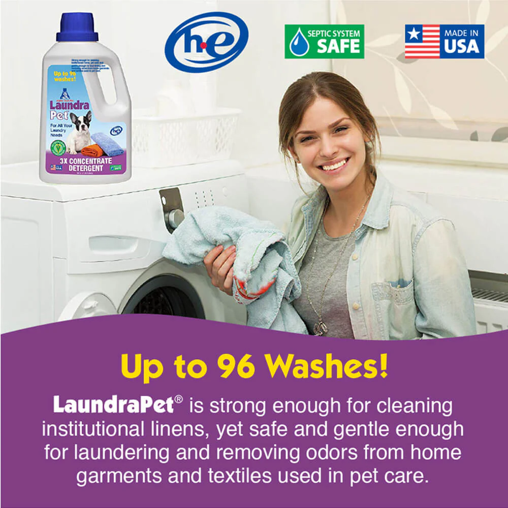 LaundraPet Premium Pet Laundry Detergent Triple Strength, 64 fl oz - Image 3