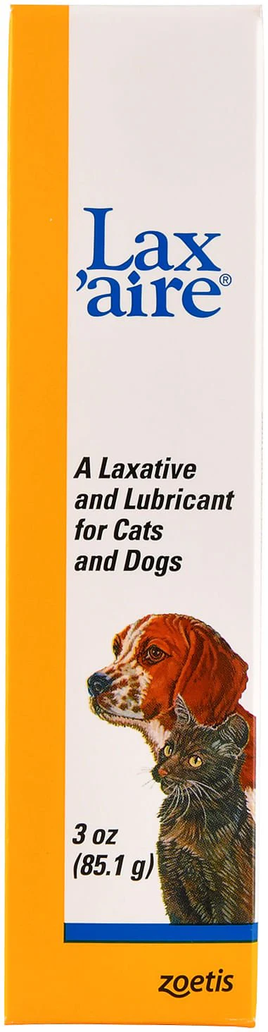 Lax'aire Laxative & Digestive Lubricant for Dogs & Cats, 3 oz - Image 2