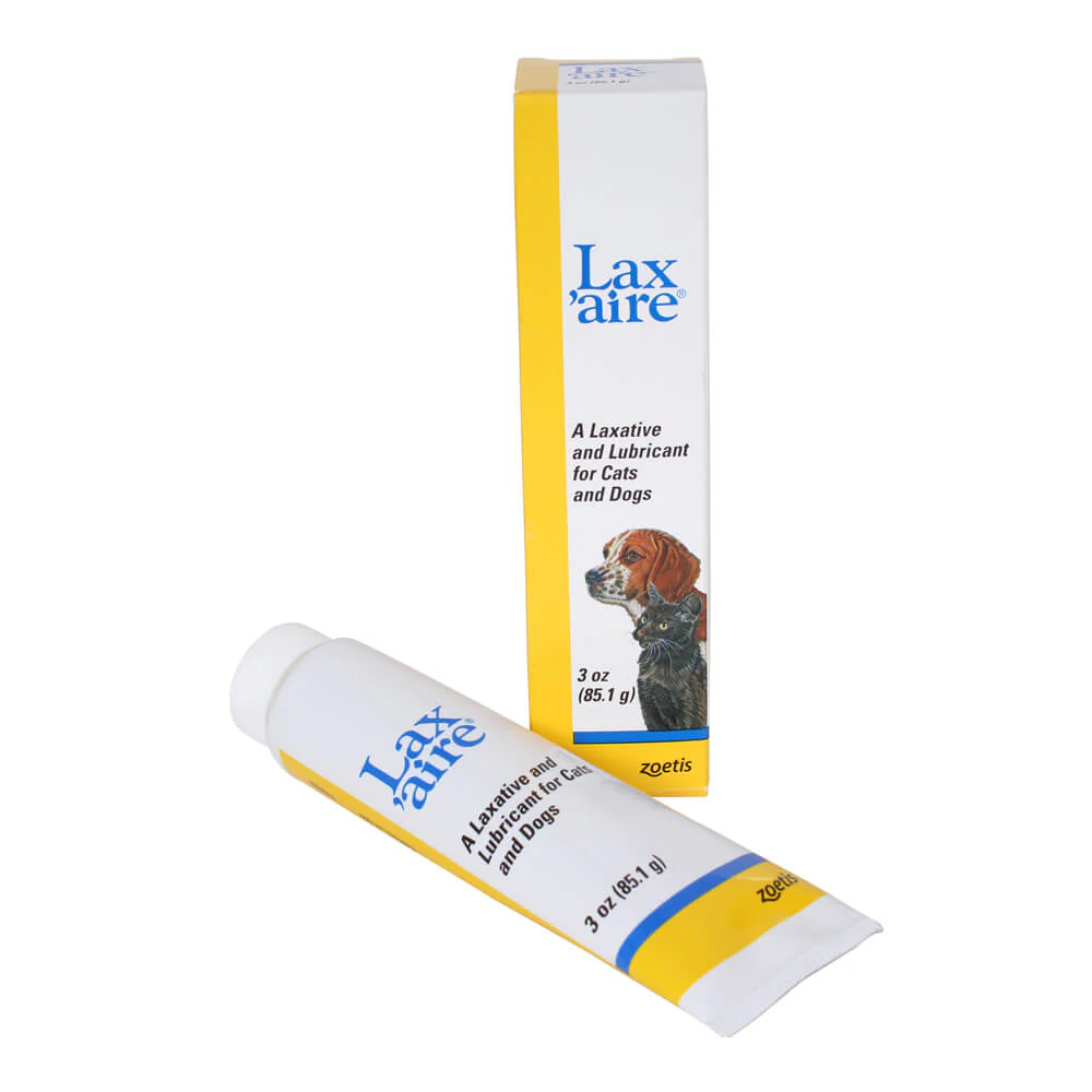 Lax'aire Laxative & Digestive Lubricant for Dogs & Cats, 3 oz - Image 1