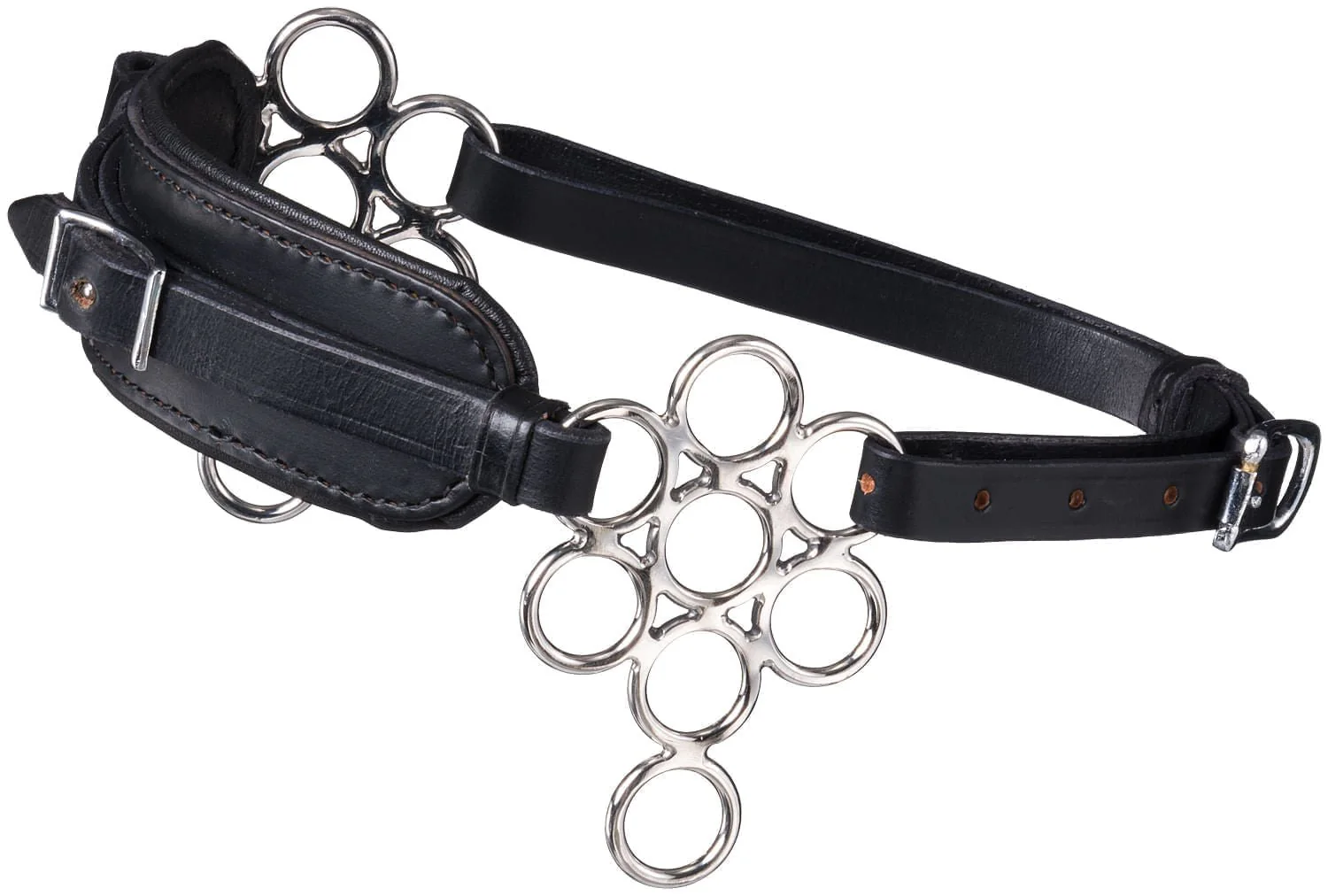 Leather Nose Multi-Ring Hackamore - Image 1