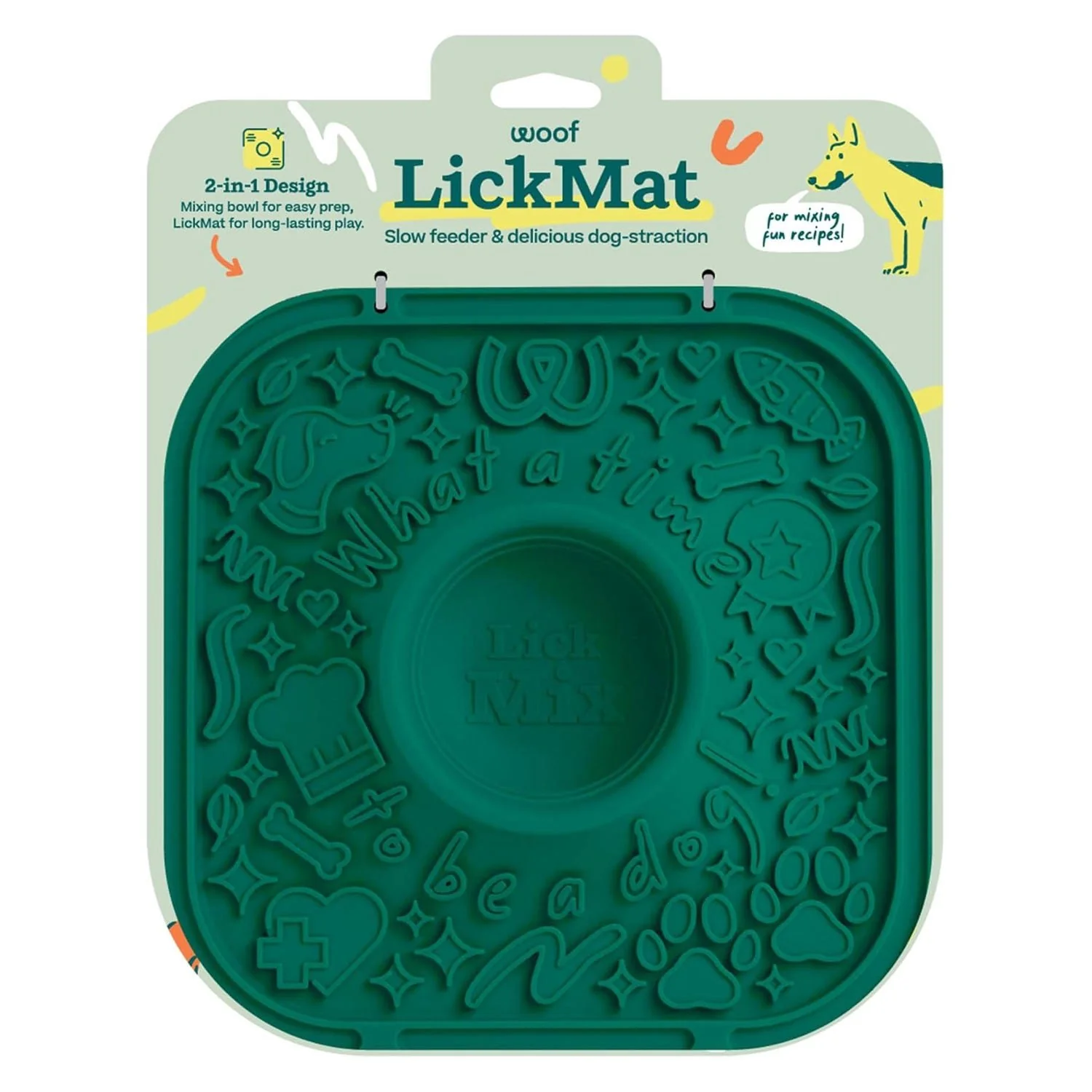 LickMat Slow Feeder Puzzle Mat for Dogs – Interactive, Non-Slip, BPA-Free Enrichment & Anxiety Relief - Image 1