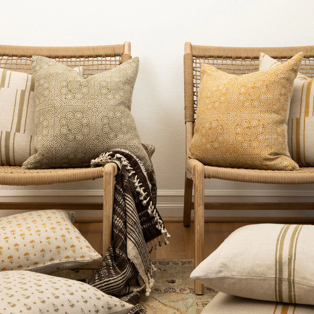 Swanee Pistachio Pillow - Image 3