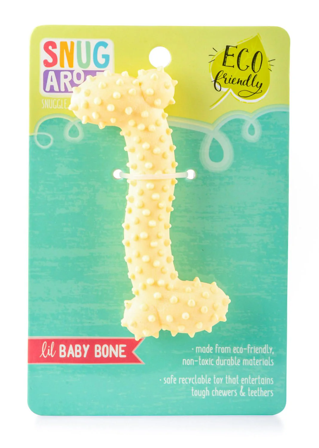 Lil Baby Bone – Puppy Teether Chew Toy, 4.25" - Image 1