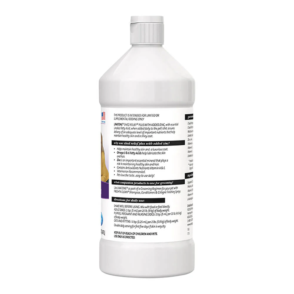 Linatone Shed Relief Plus added Zinc, 16 oz - Image 3