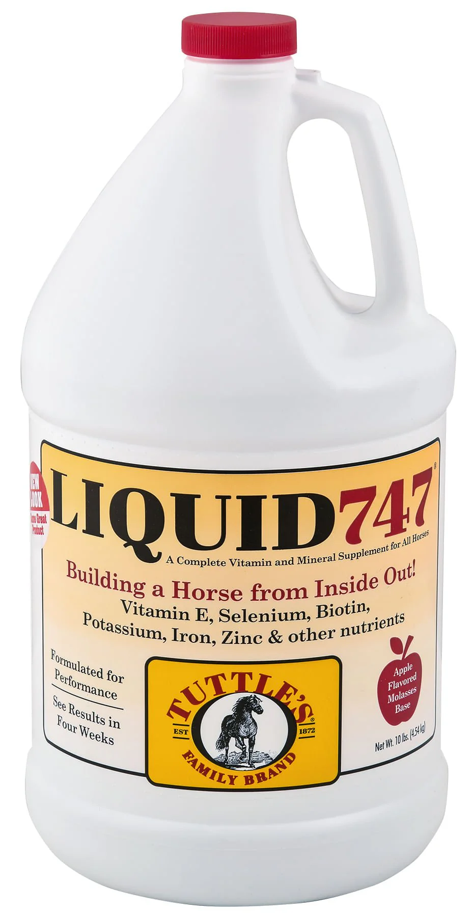 Liquid 747 Complete Vitamin & Mineral Horse Supplement, Gallon - Image 1