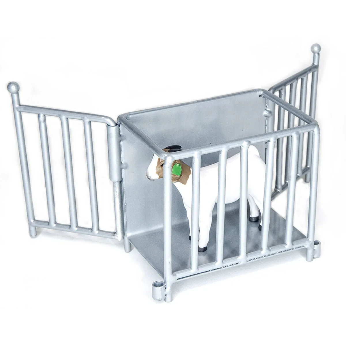 Little Buster Hog, Sheep and Goat Livestock Scale, Silver - Image 1