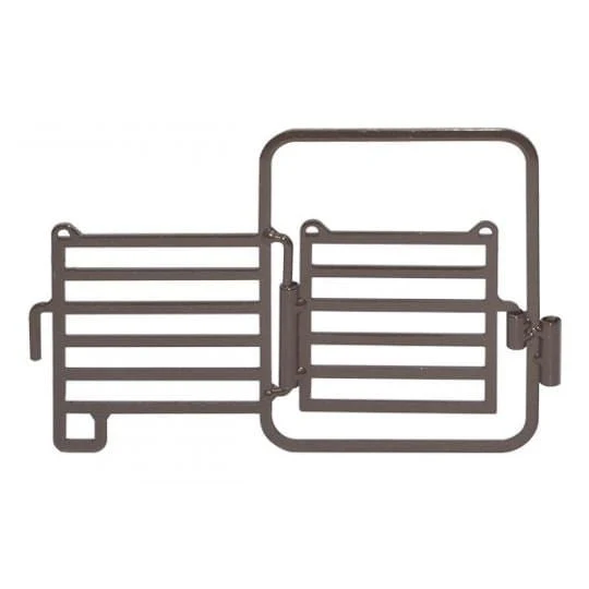 Little Buster Priefert Arena Gate, Brown - Image 1
