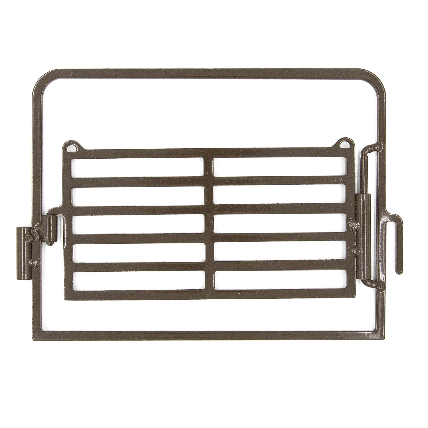 Little Buster Priefert Pasture Gate, Brown - Image 1