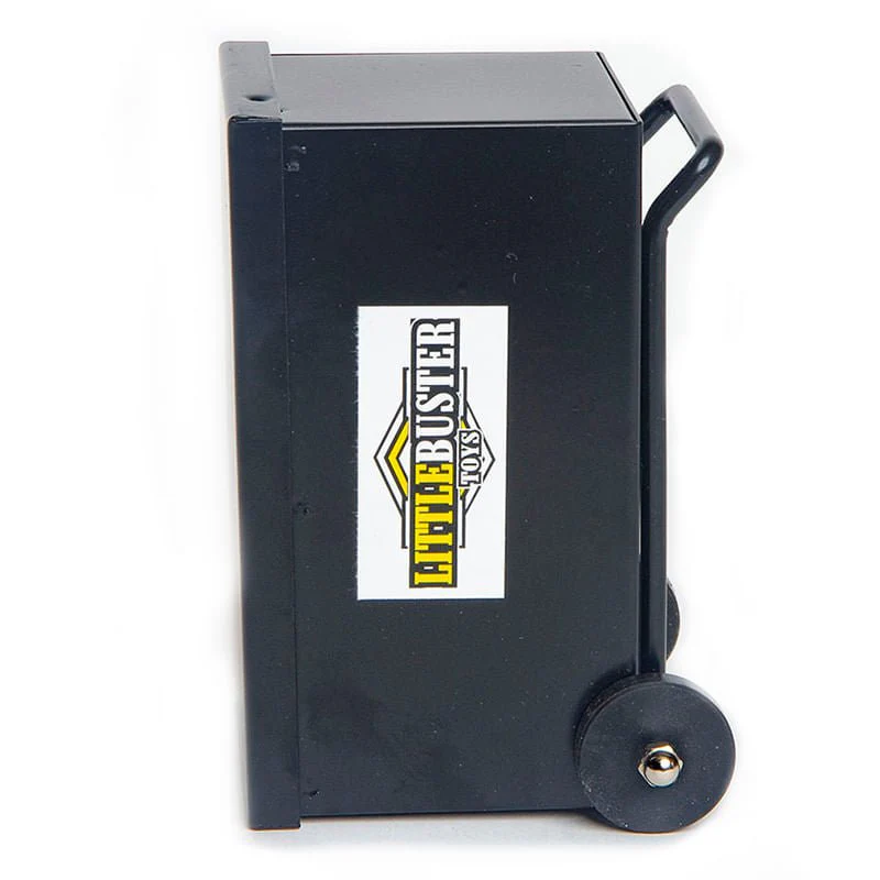 Little Buster Upright Show Box w/Dolly, Black - Image 1