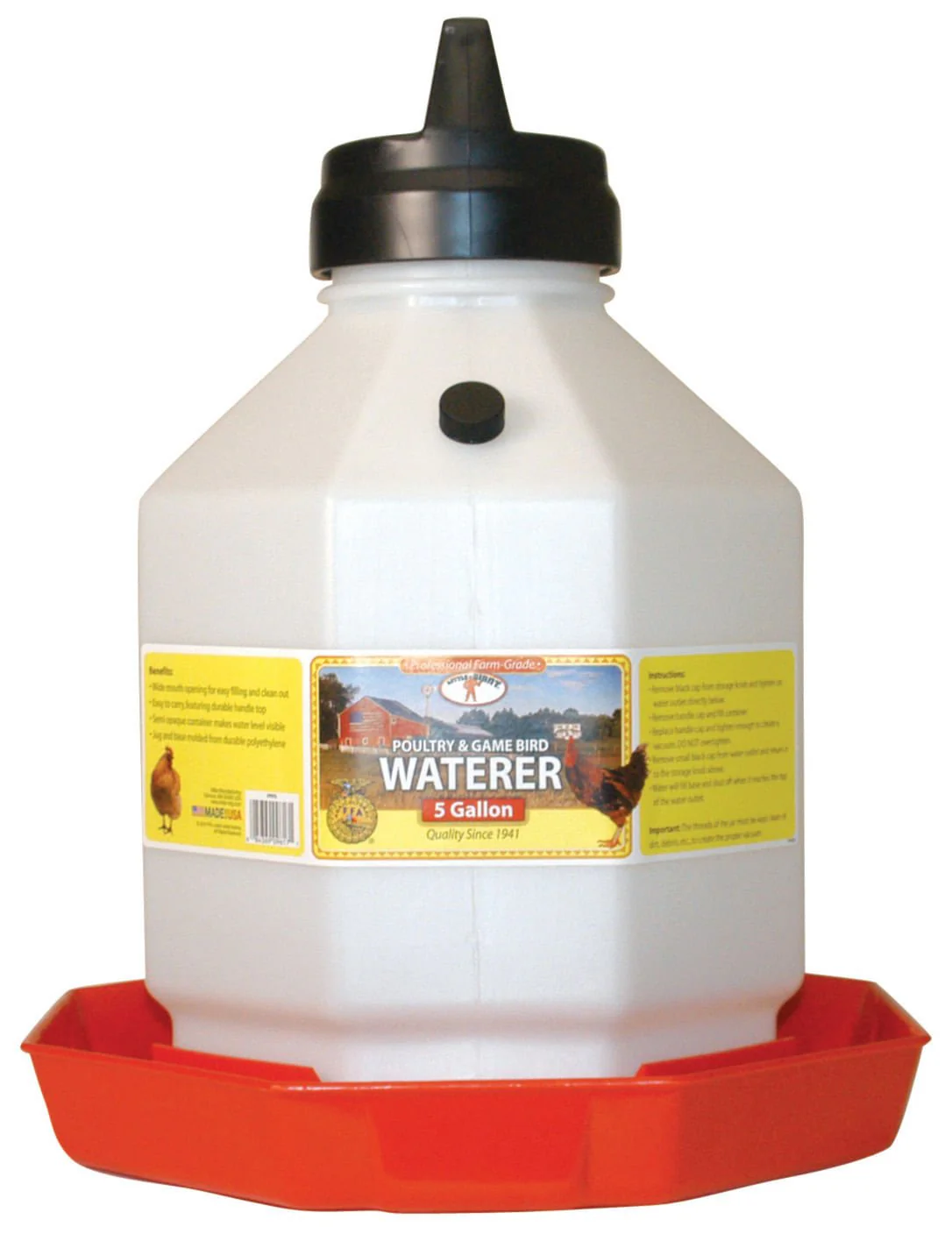 Little Giant Automatic Poultry Waterer (& Replacement Parts) - Image 1