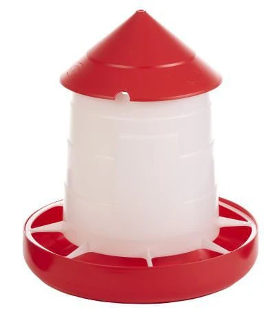 Little Giant Deluxe Hanging Feeder with Lid – 22 lb Capacity for Poultry & Chickens - Image 1