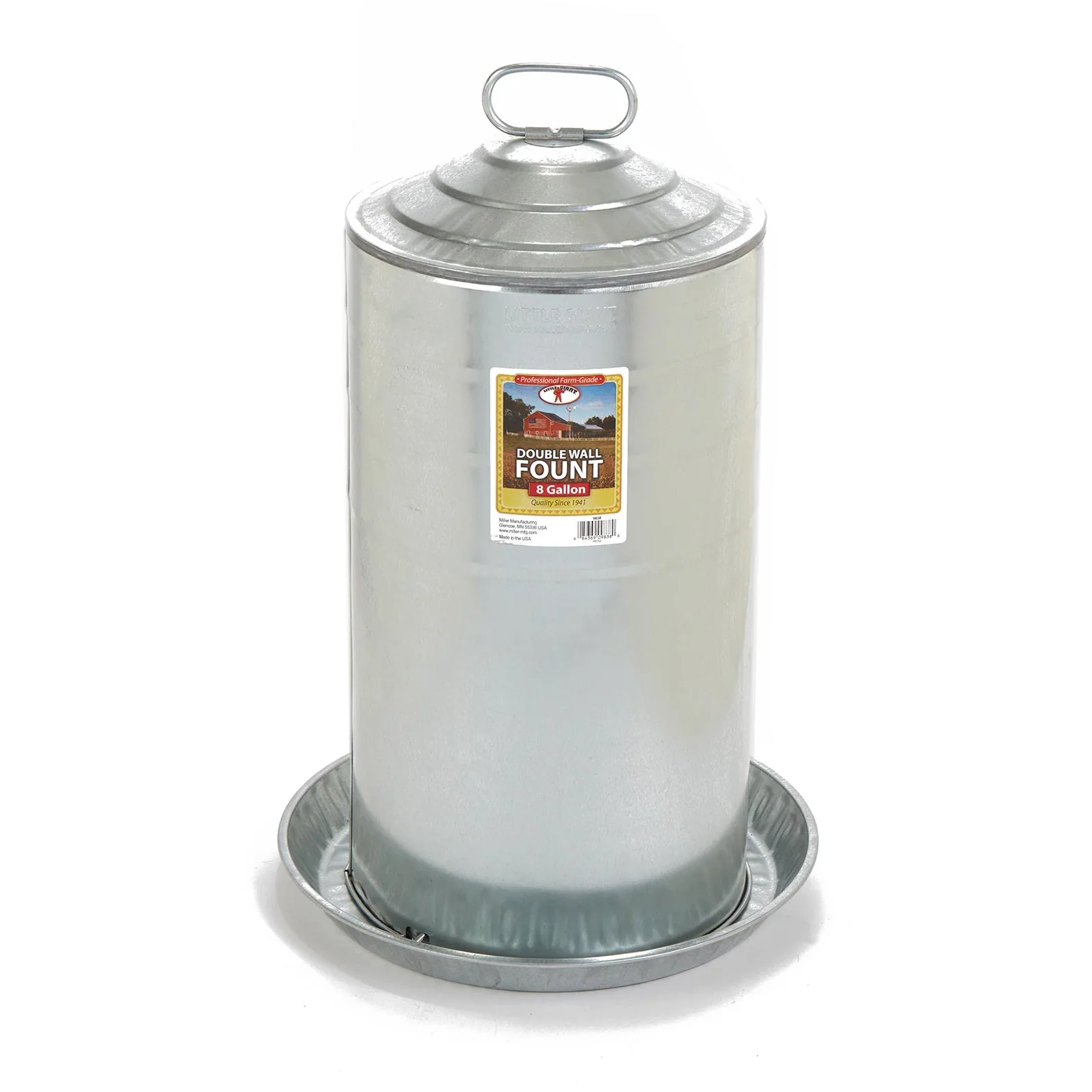 Little Giant Double Wall Fountain Poultry & Chicken Waterer - Image 2