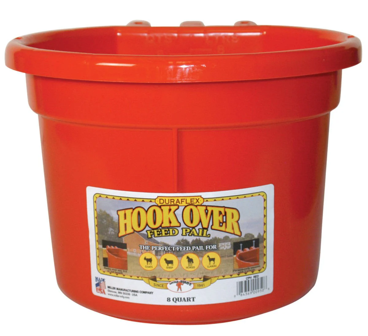 Little Giant Hook Over Feed Pail, 2 Gallon - Image 1