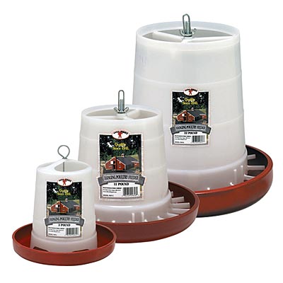 Little Giant Plastic Hanging Chicken Feeders - Image 2
