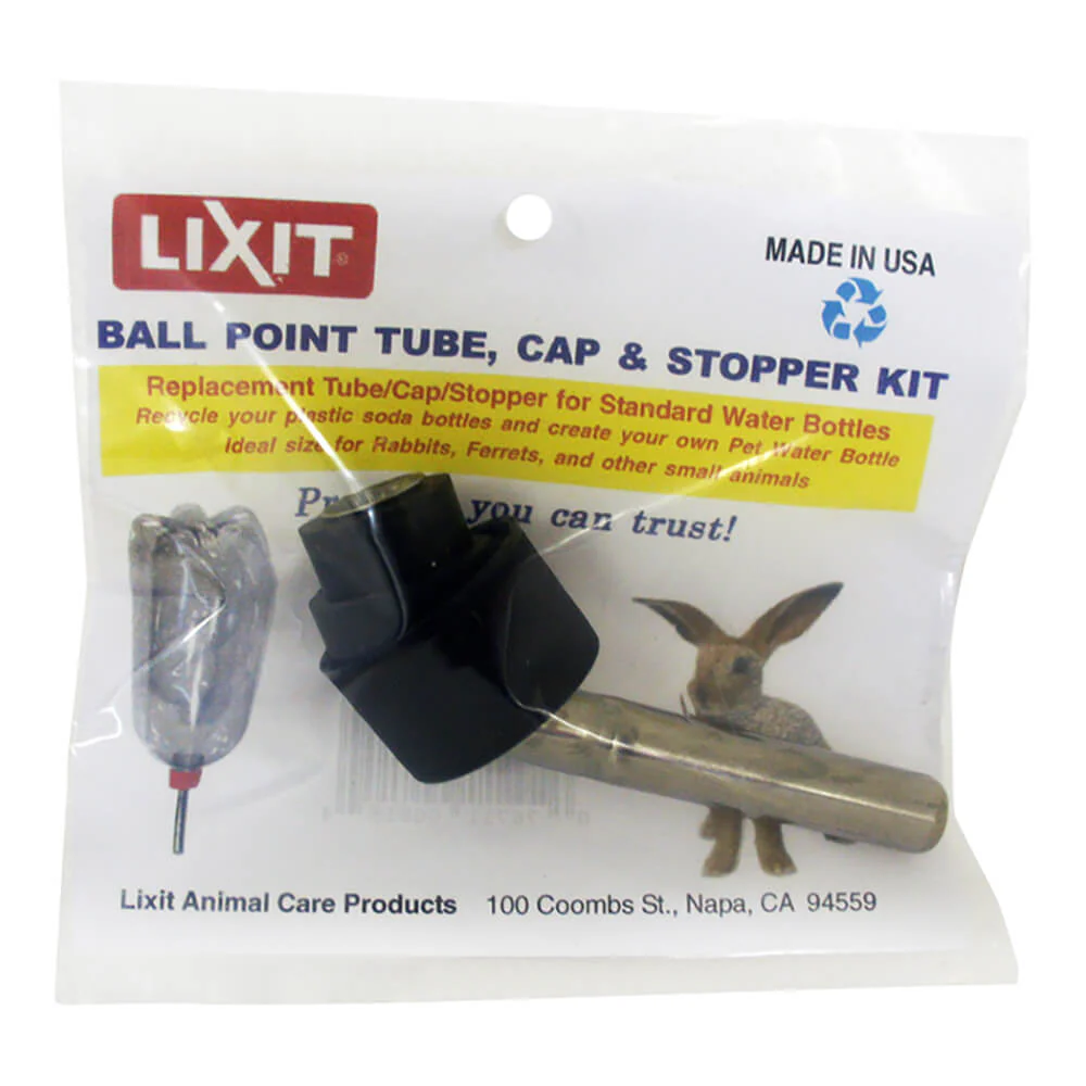 Lixit Ball Point Tube, Cap and Stopper Kit - Image 1