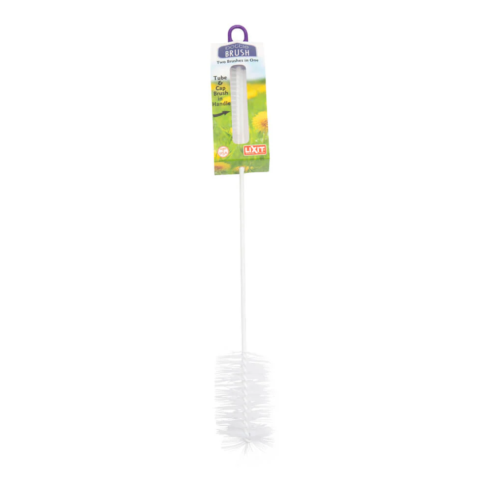 Lixit Bottle Brush, Two Brushes in One Brush - Image 1