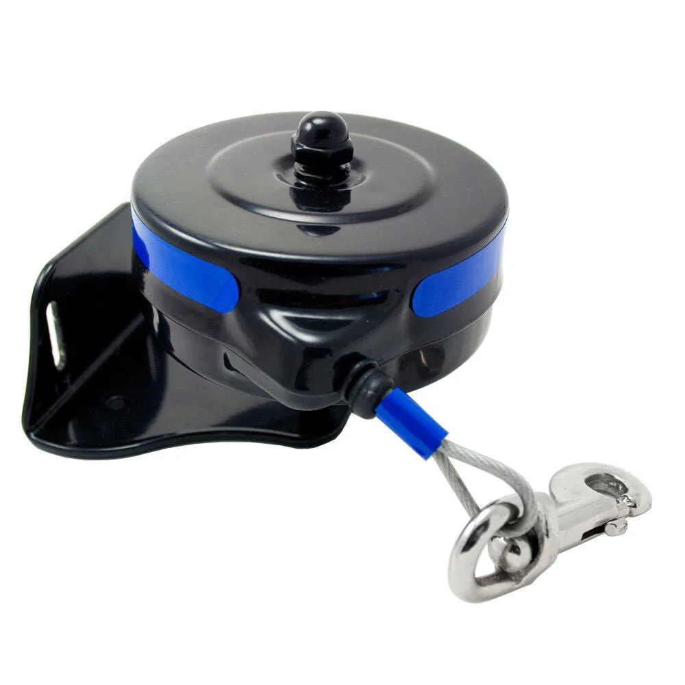 Lixit Bracket Mount Retractable Tie Out Reel for Dogs - Image 1