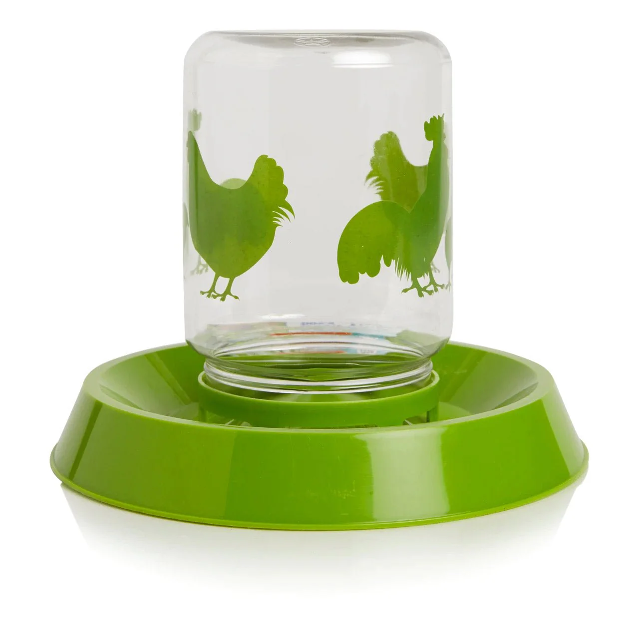 Lixit Chicken Waterer/Feeder with Reversible Base - Image 1