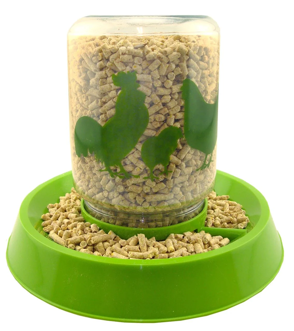 Lixit Chicken Waterer/Feeder with Reversible Base - Image 3