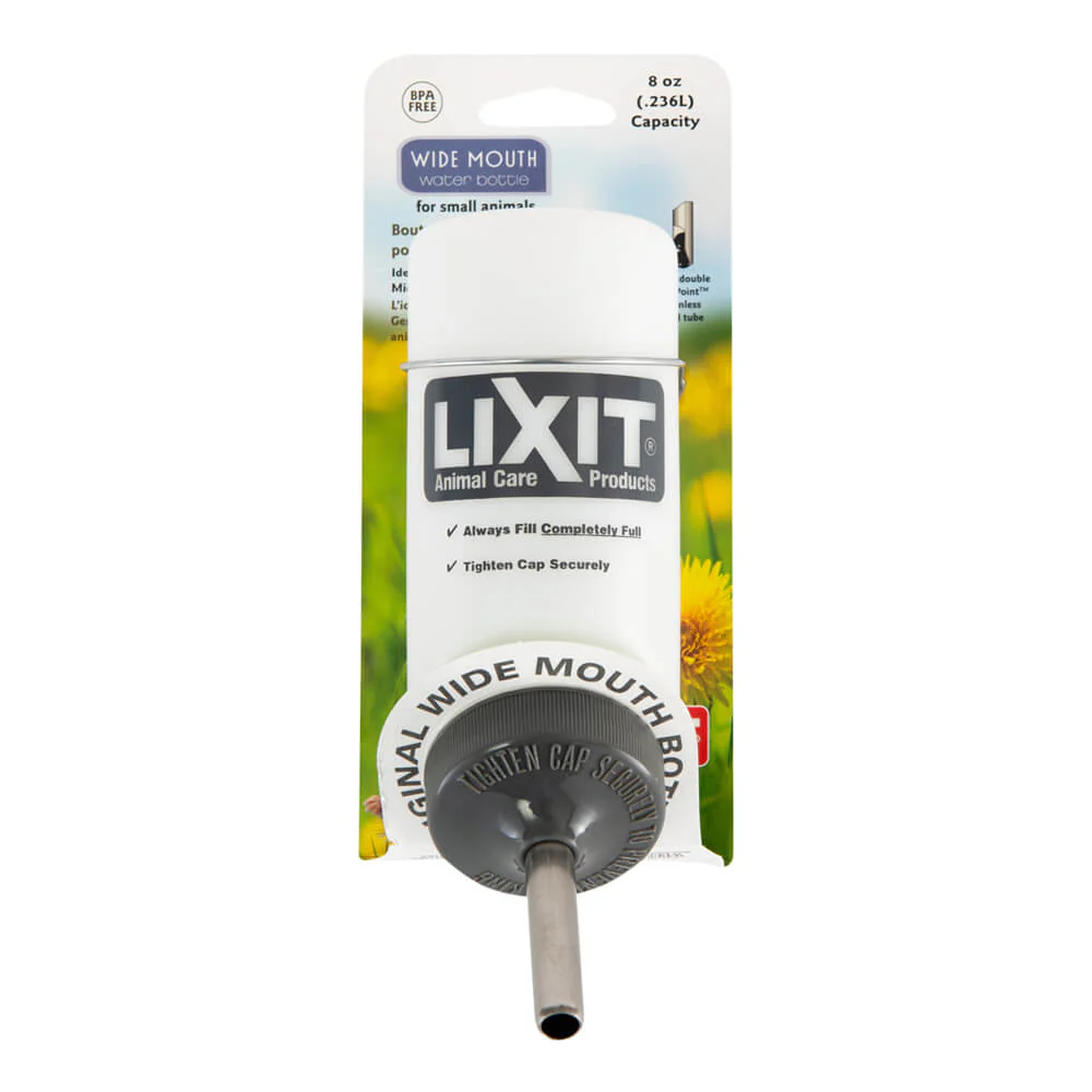 Lixit Plastic Wide Mouth Bottle - Image 1