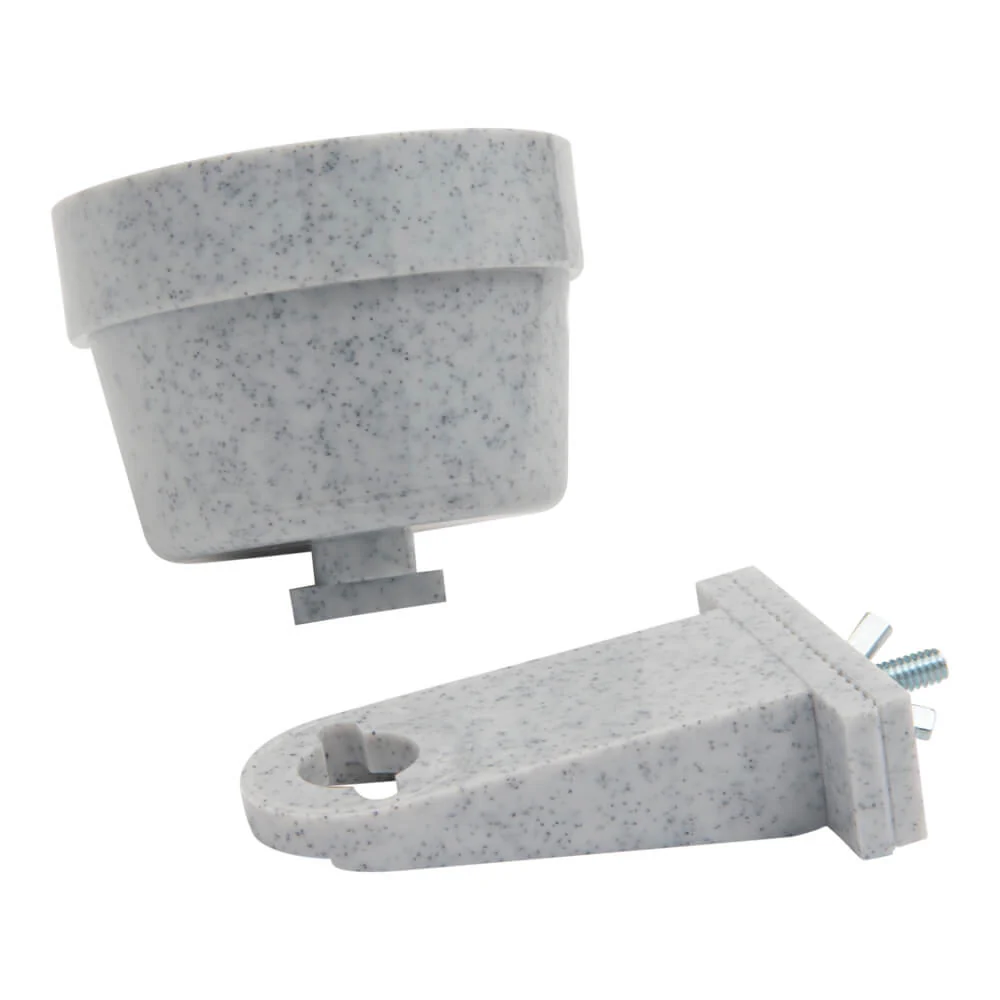 Lixit Quick Lock Crock Removable Food & Water Bowl for Cages, Kennels, & Crates - Image 2