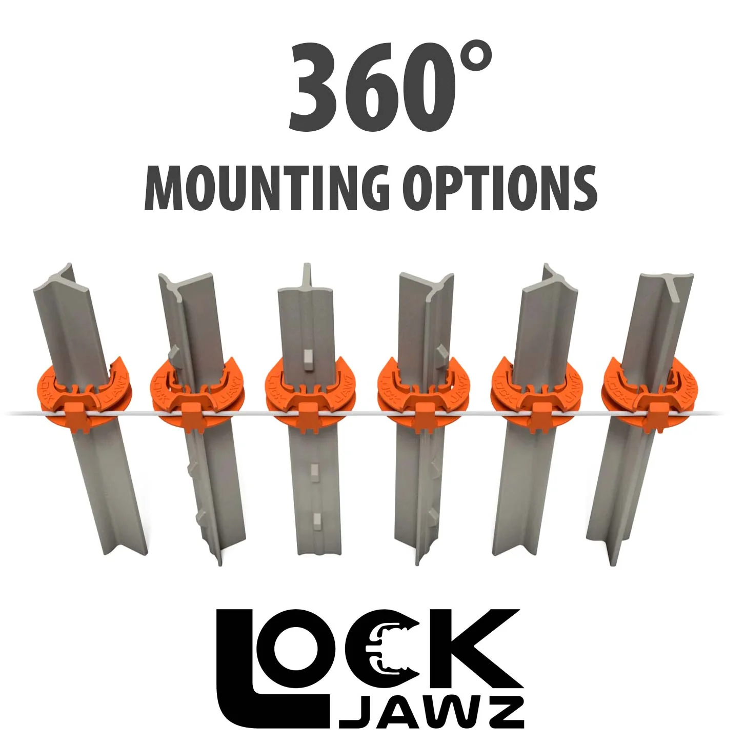 Lock Jawz 25 Pack T-Post Insulator - Image 3