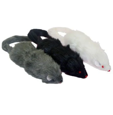 Long Mouse Cat Toy, 5.5" - Image 3