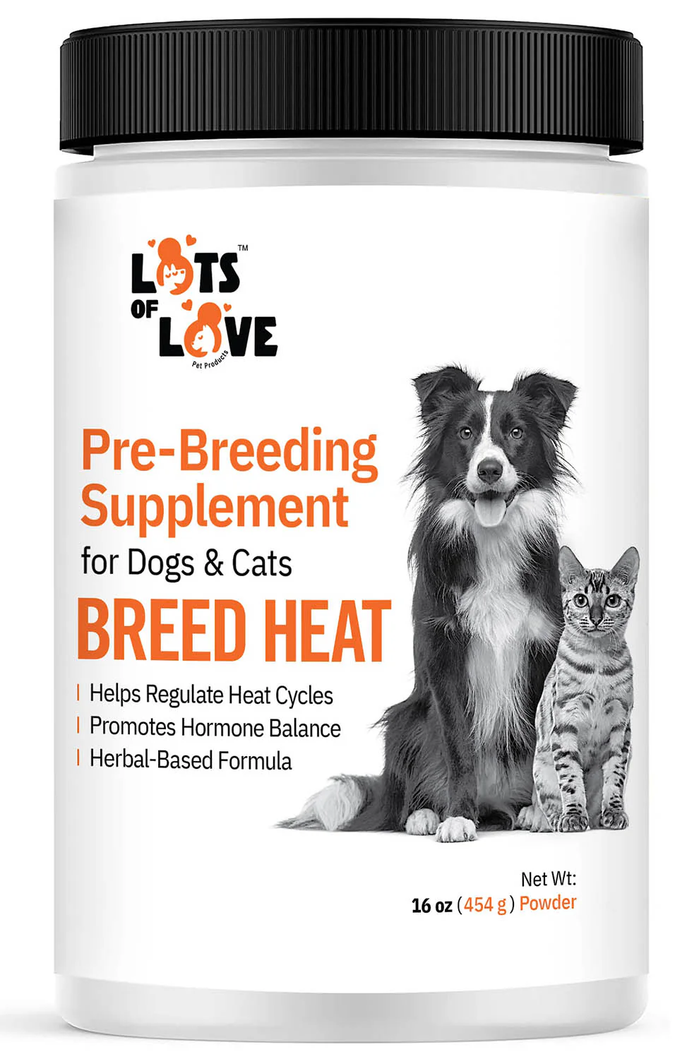 Lots of Love Breed Heat Powder, 16 oz - Image 1