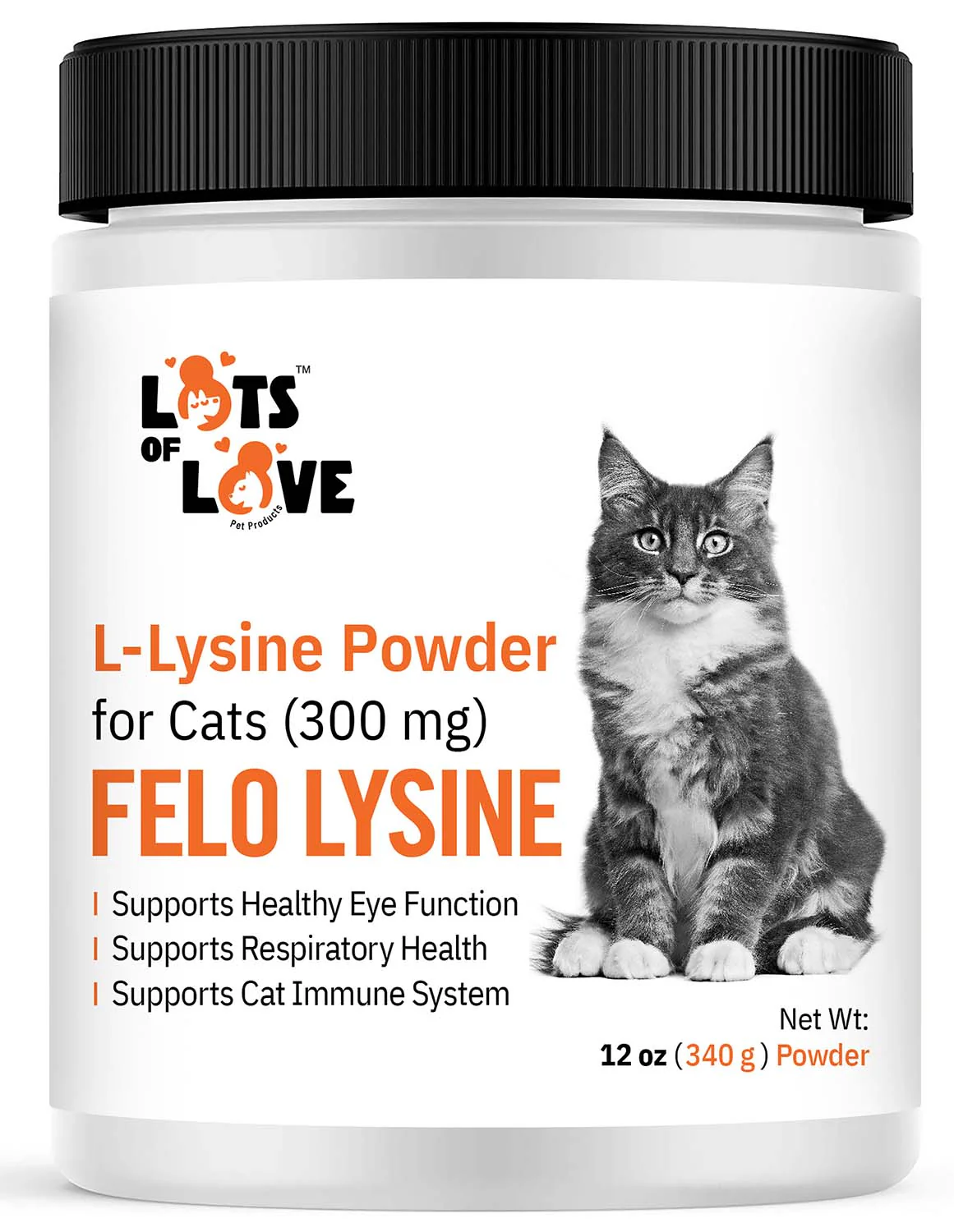 Lots of Love Fel O Lysine Powder for Cats - Image 1