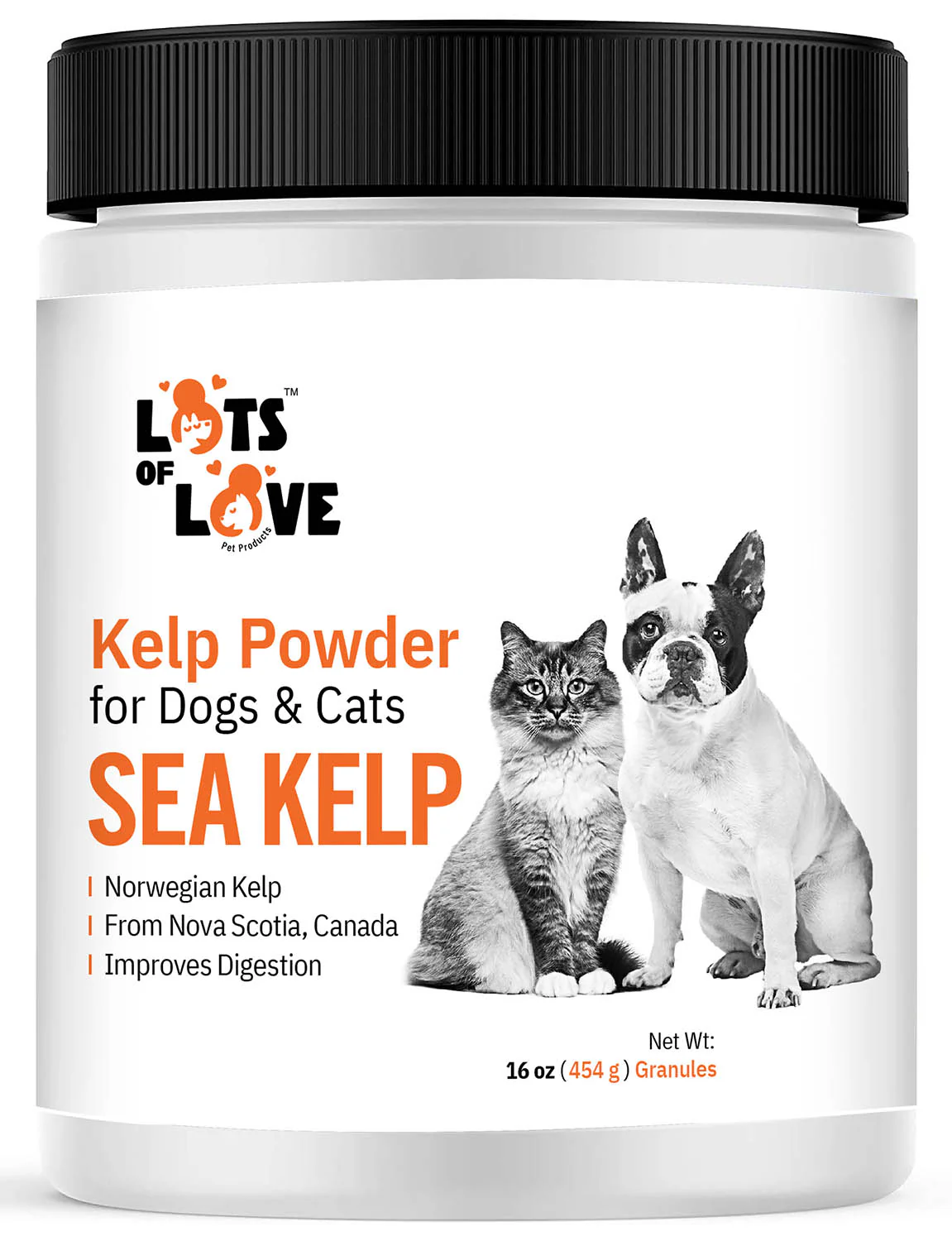 Lots of Love Sea Kelp Granular for Dogs and Cats - Image 1