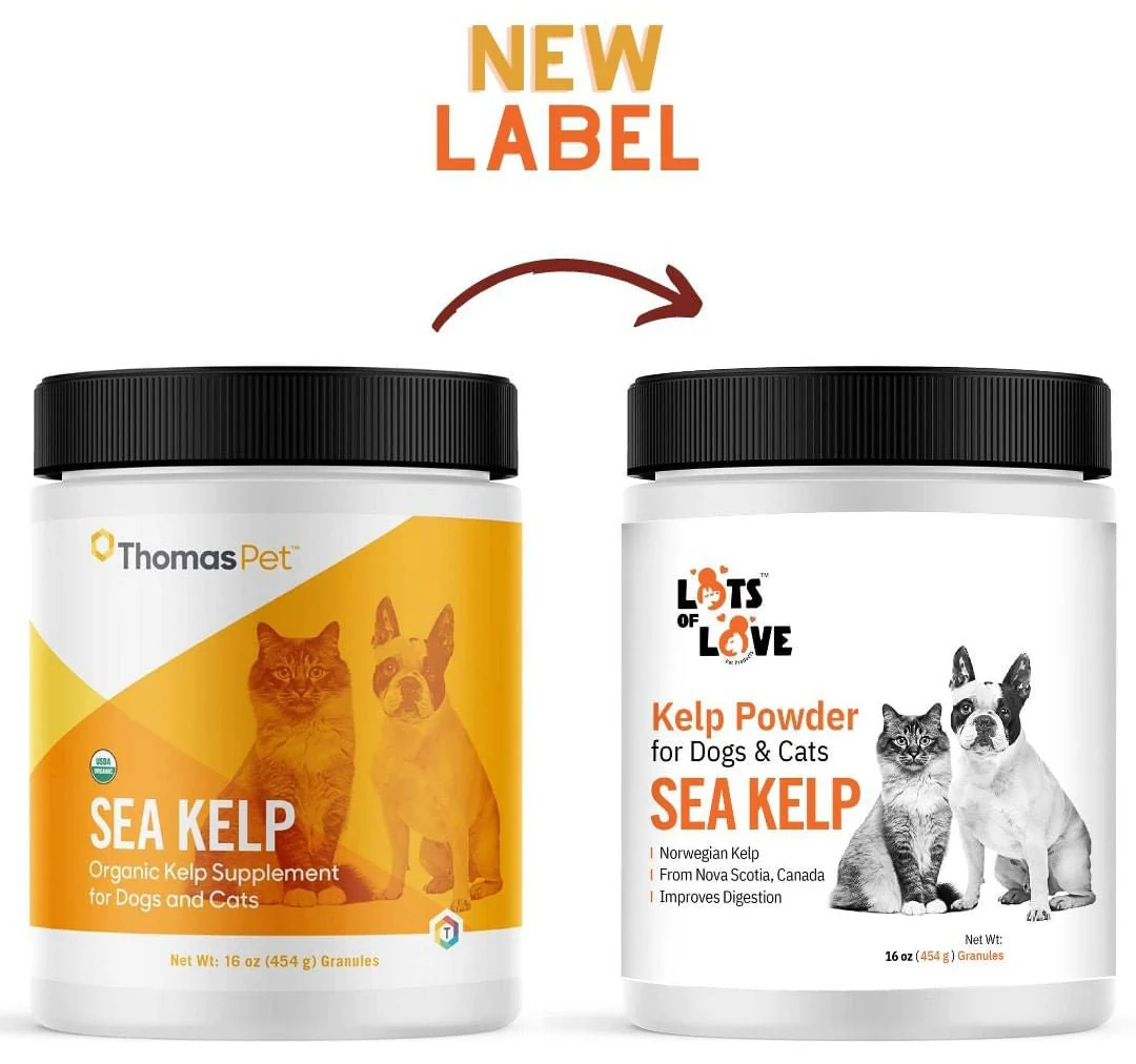 Lots of Love Sea Kelp Granular for Dogs and Cats - Image 2