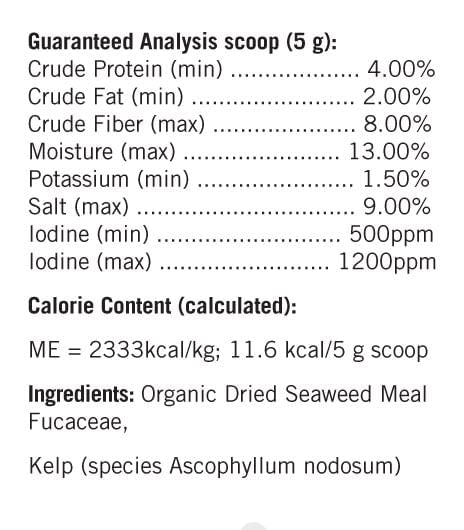 Lots of Love Sea Kelp Granular for Dogs and Cats - Image 3