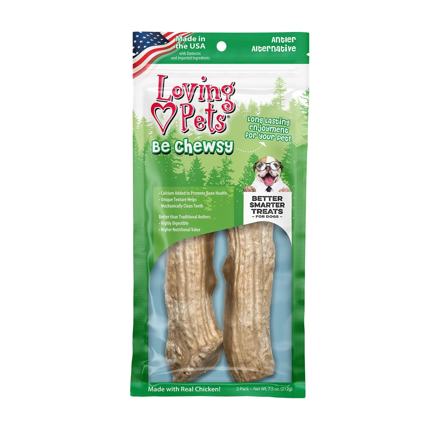 Loving Pets Be Chewsy Antler Chew Alternatives - Image 1