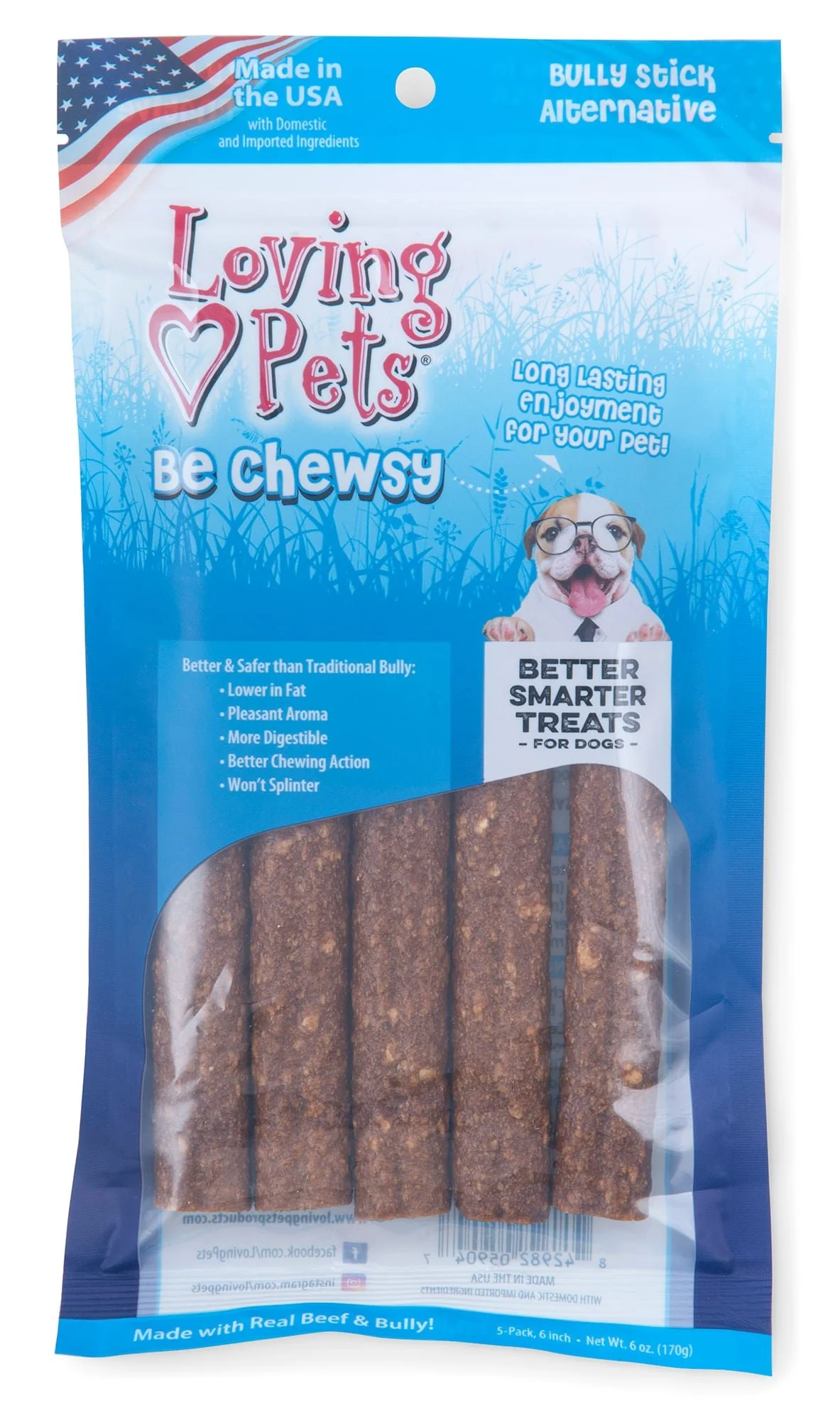 Loving Pets Be Chewsy, Bully Stick Alternative - Image 1