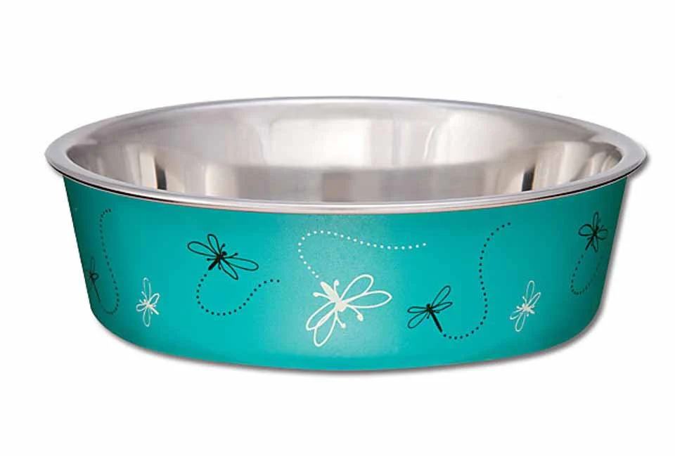 Loving Pets Bella Designer Stainless Steel Dog Bowls - Image 1