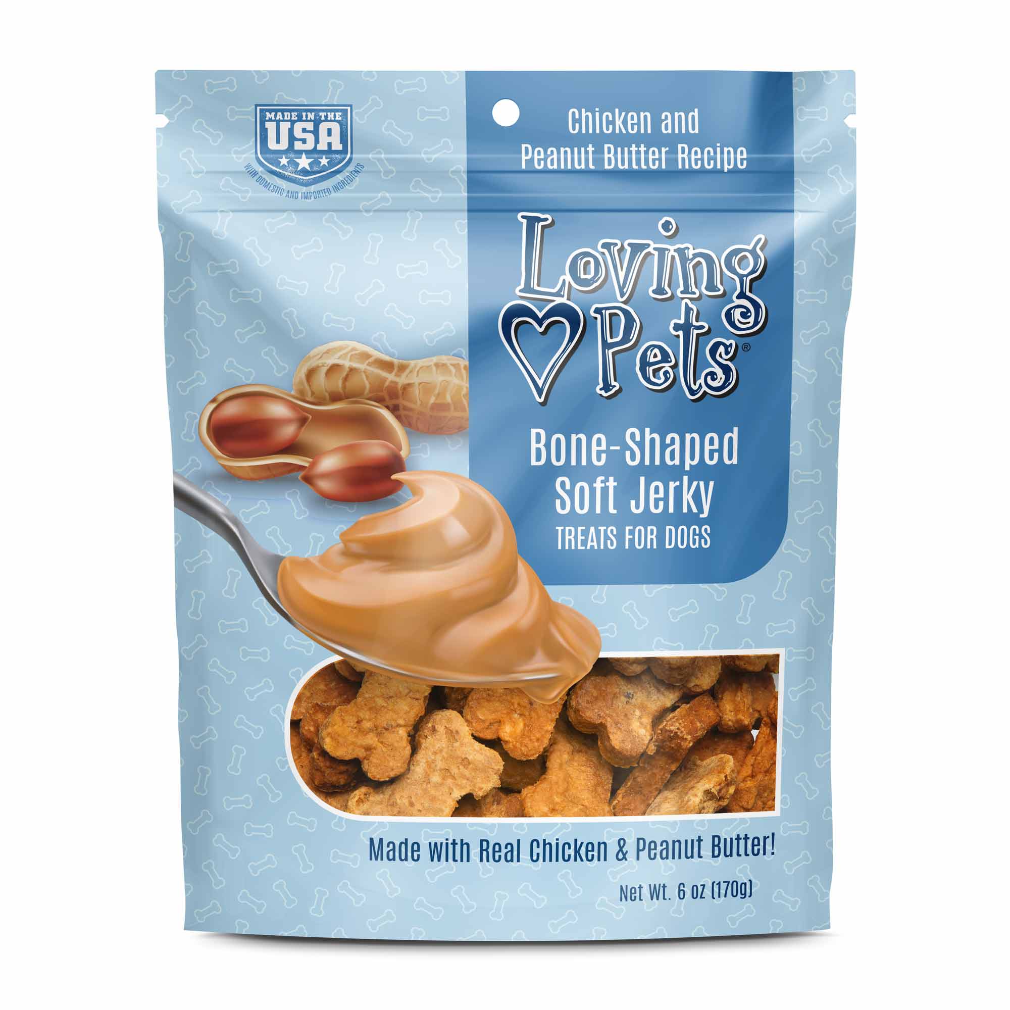 Loving Pets Soft Jerky Dog Treats - Image 1