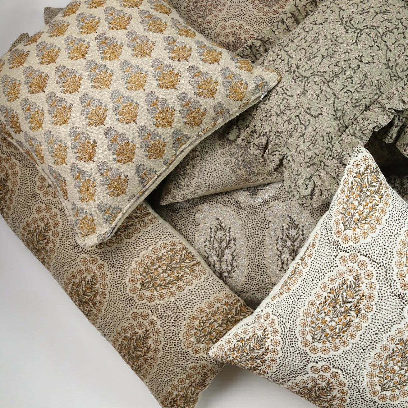 Marigold Mustard Pillow - Image 2