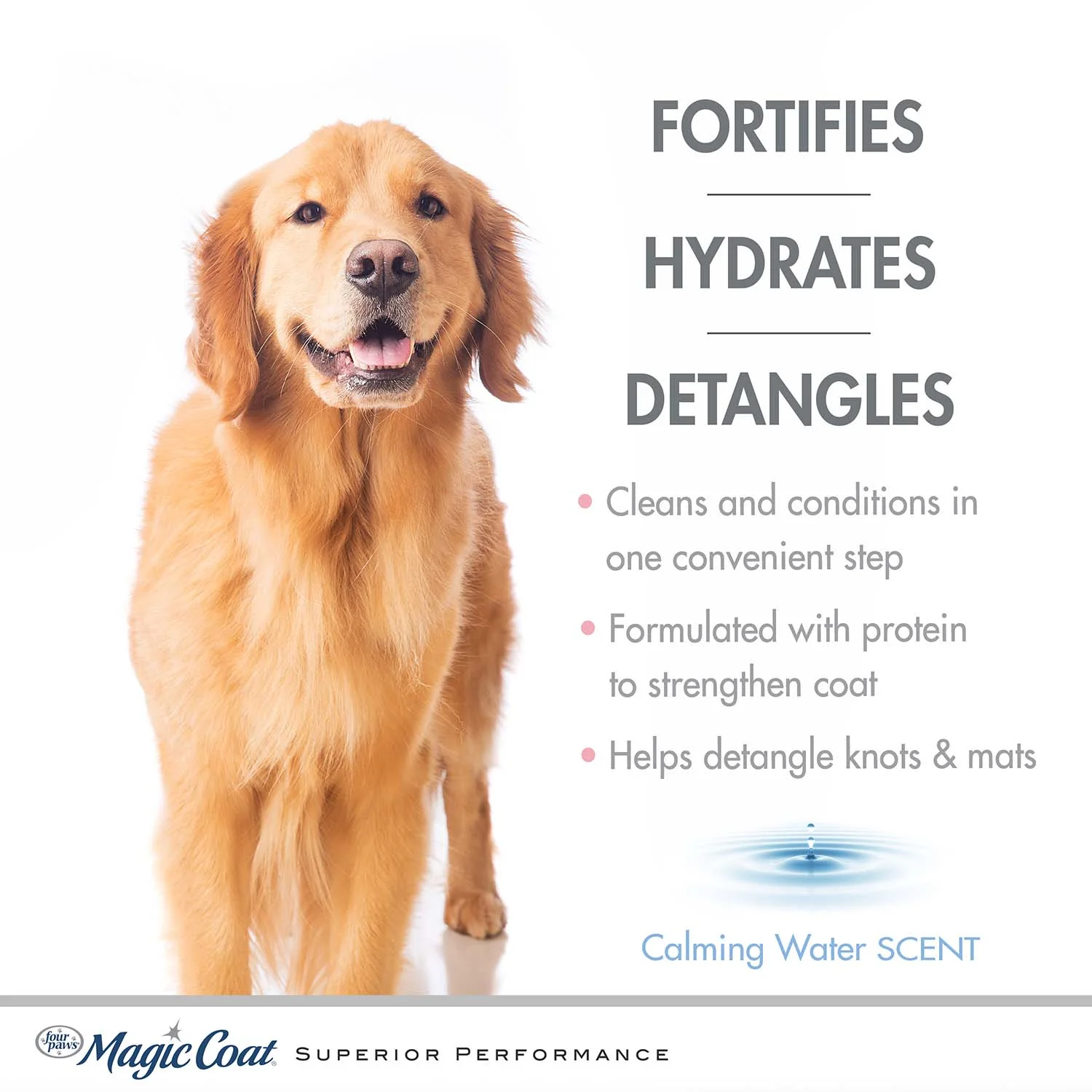 Magic Coat Cleans & Conditions 2 in 1 Shampoo and Conditioner, 16 oz - Image 3