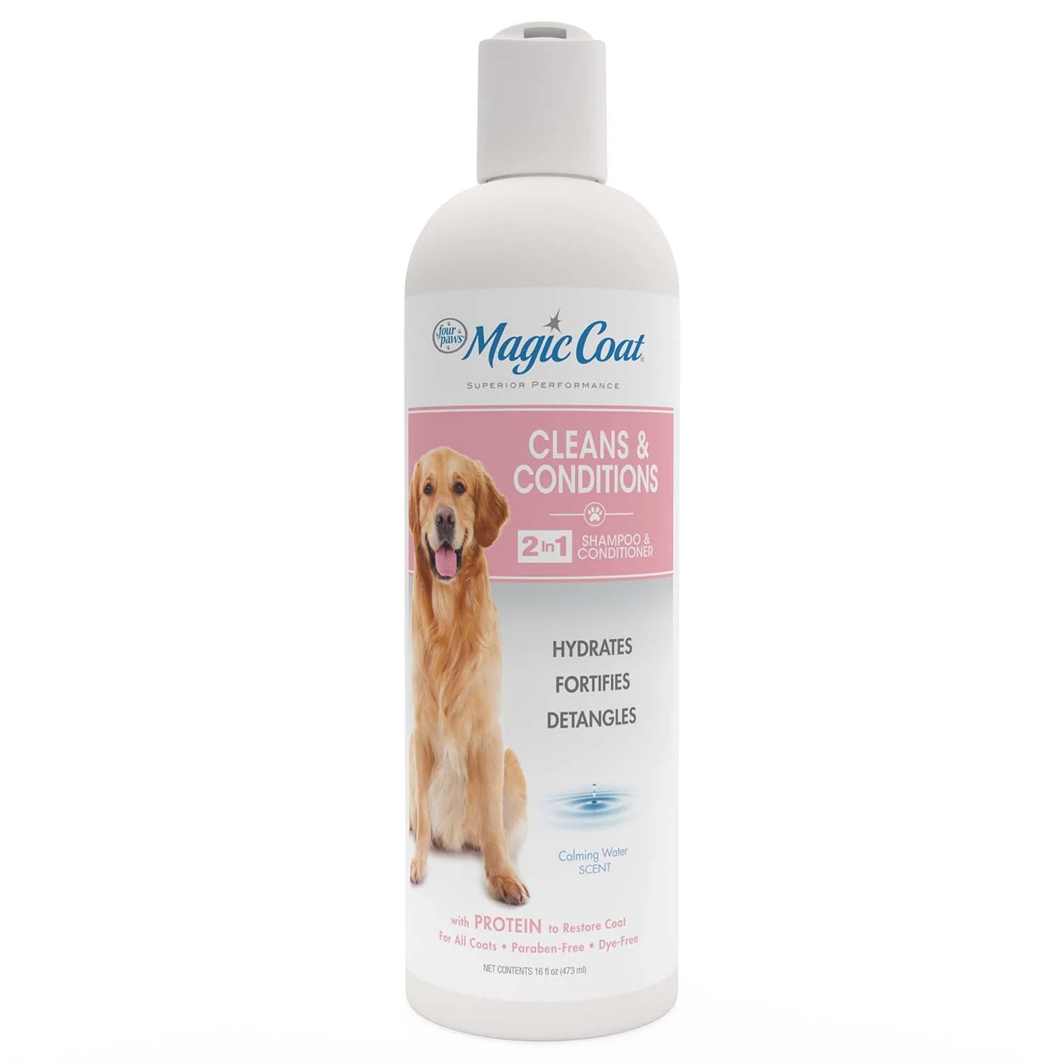 Magic Coat Cleans & Conditions 2 in 1 Shampoo and Conditioner, 16 oz - Image 1