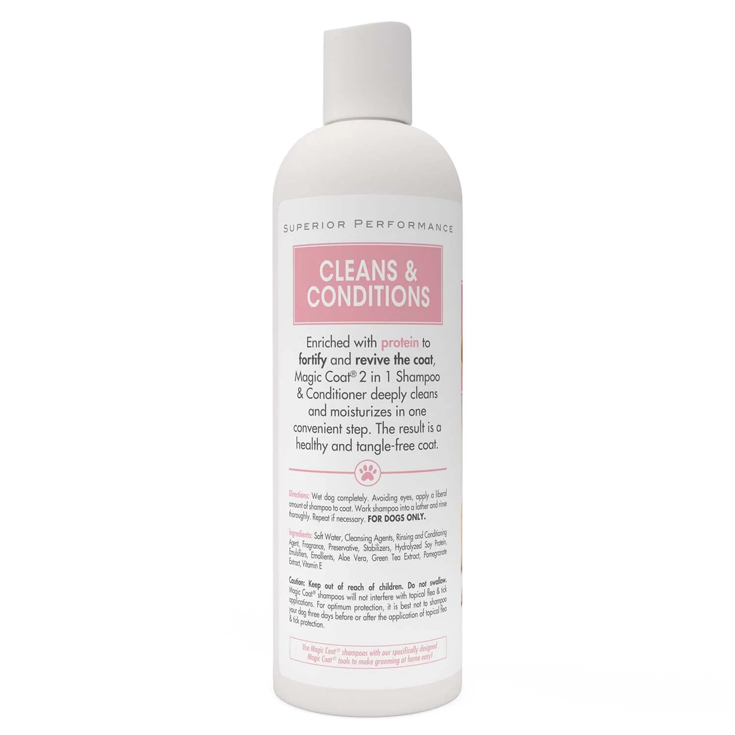Magic Coat Cleans & Conditions 2 in 1 Shampoo and Conditioner, 16 oz - Image 2