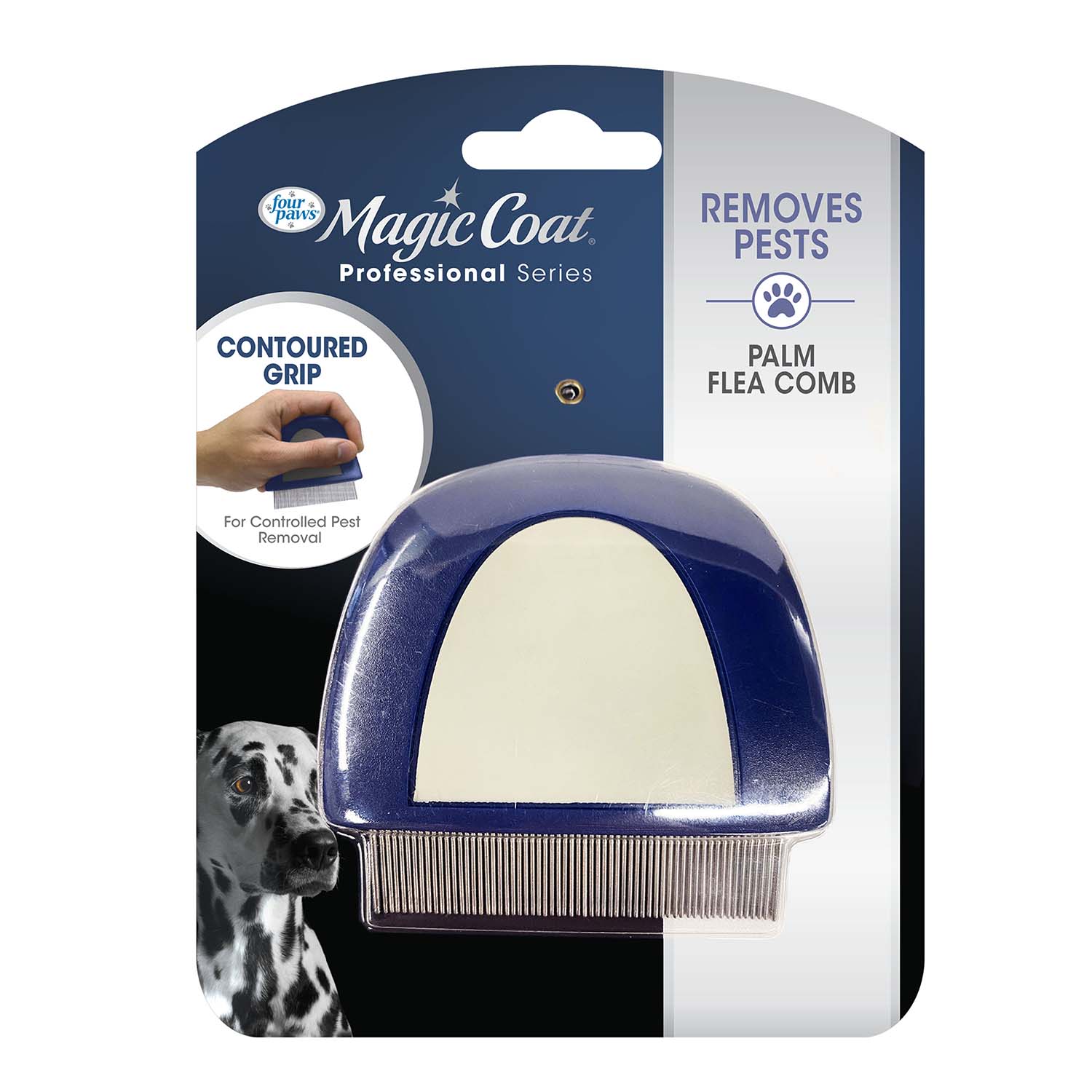 Magic Coat Professional Series Palm Flea Comb - Image 1