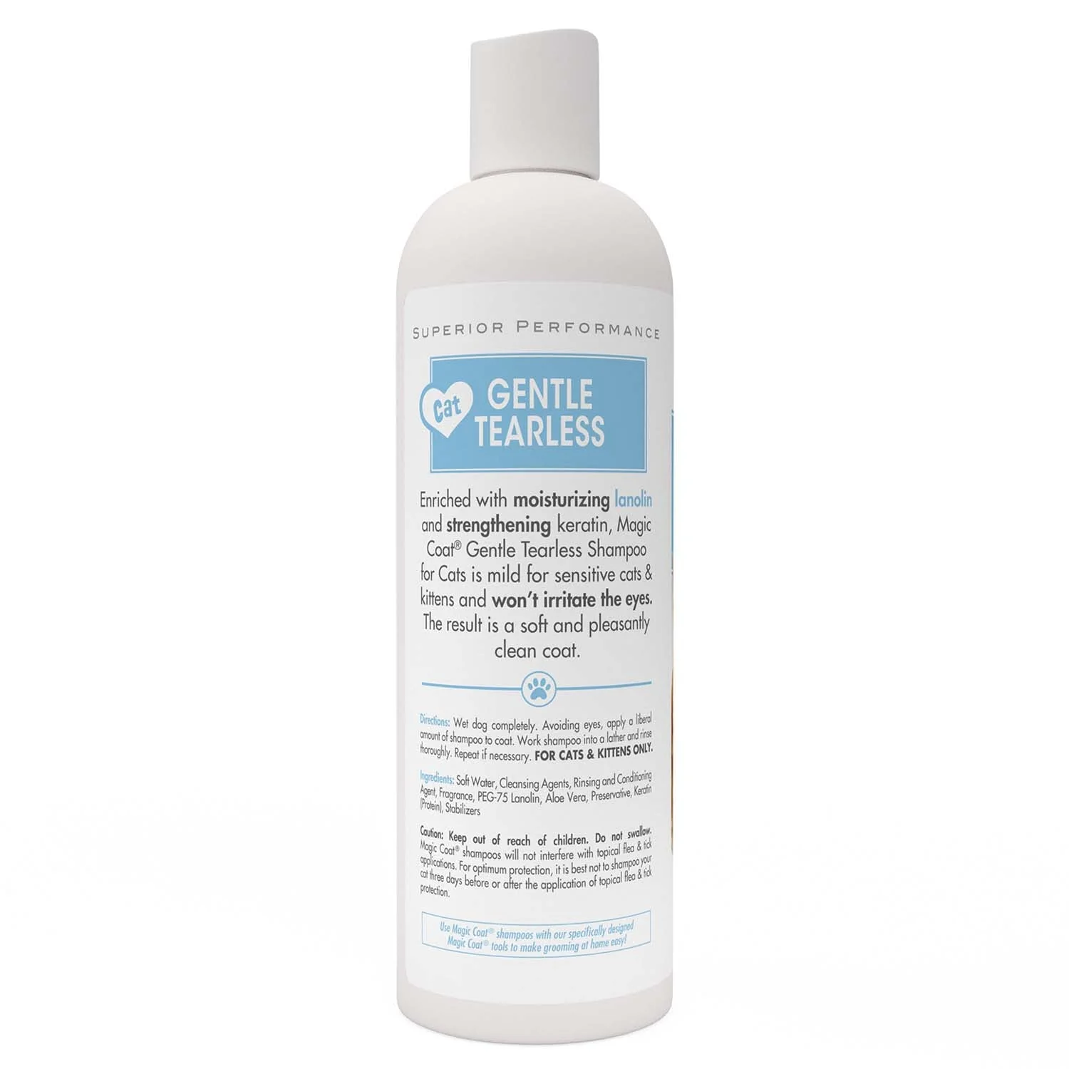 Magic Coat Tearless Kitten & Cat Shampoo, 16 oz - Image 2