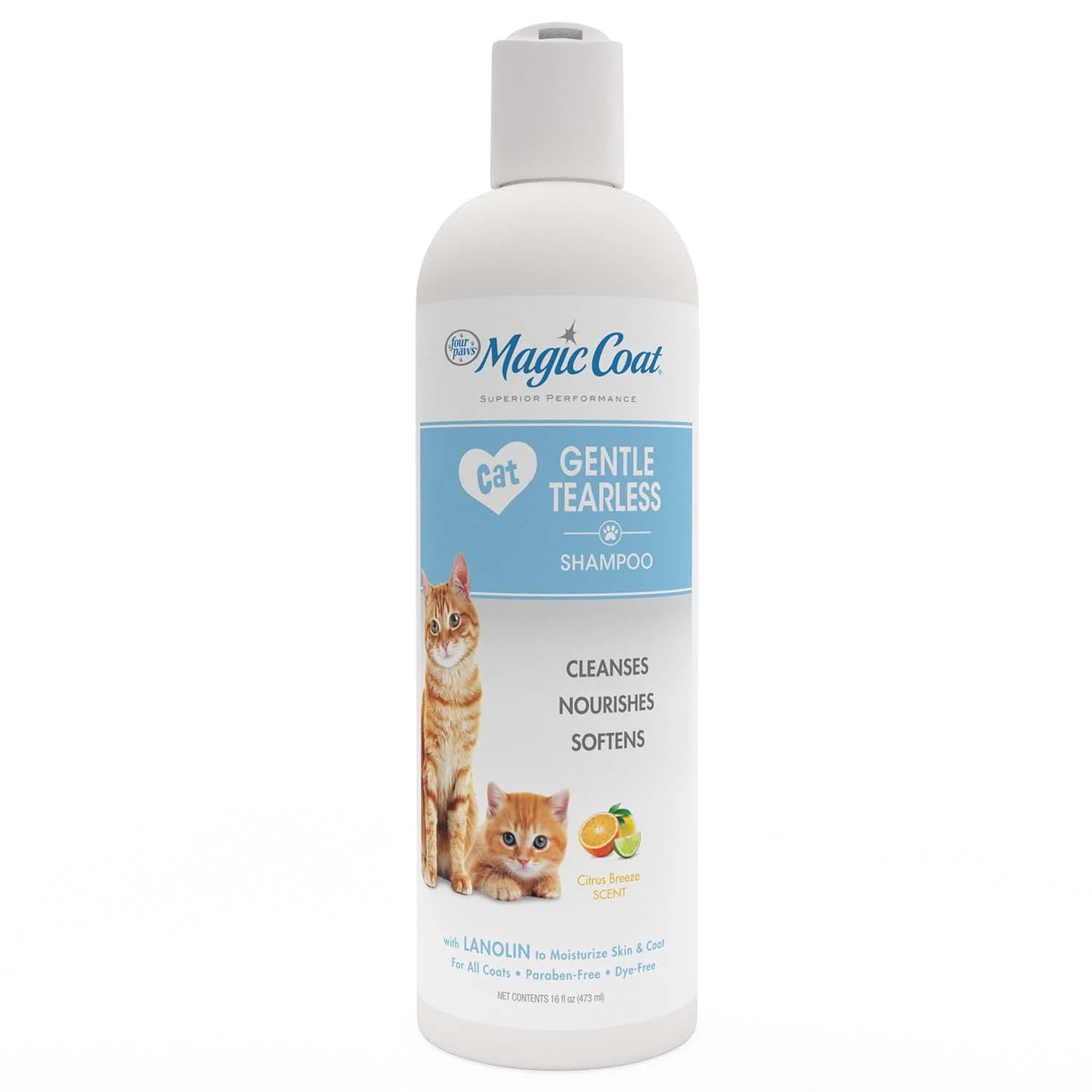 Magic Coat Tearless Kitten & Cat Shampoo, 16 oz - Image 1